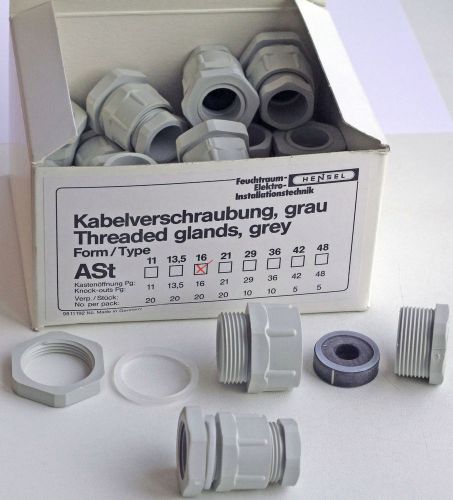 Cable glands pg16 pg21 13 pcs. new free shipping. made in germany for sale