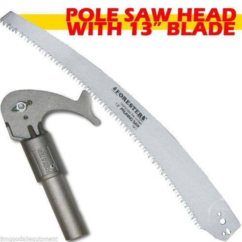 Arborist  Pole Saw Head,w/13&#034; Blade,Fits Wooden Poles,Free Shipping,13&#034; Blade
