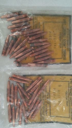 14T-116 Tapered Contact Tip for Tweco Mig Guns 44pcs. 1140-1306 Thermadyne