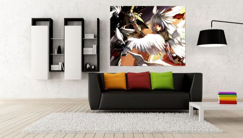 Pixiv Fantasia,Banner,Wall Art,Decal,HD,Anime,Canvas Print