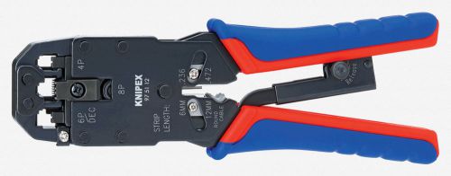 Knipex 97-51-12 Crimping Pliers for Western plugs (toggle lever action) - MultiG