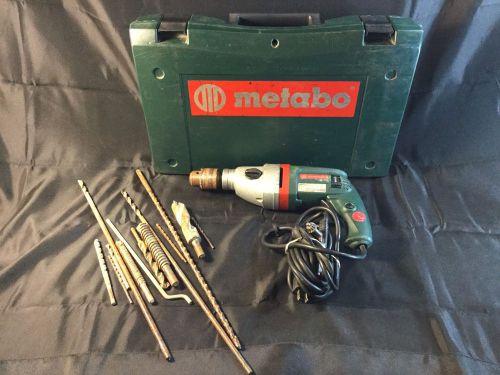 Metabo 1/2&#034; Hammer Drill - 6.2A - 120V - Model SBE 750 *Works Great*