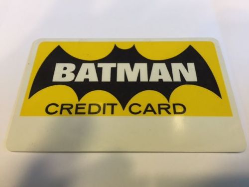 Free Shipping - Batman Credit Card