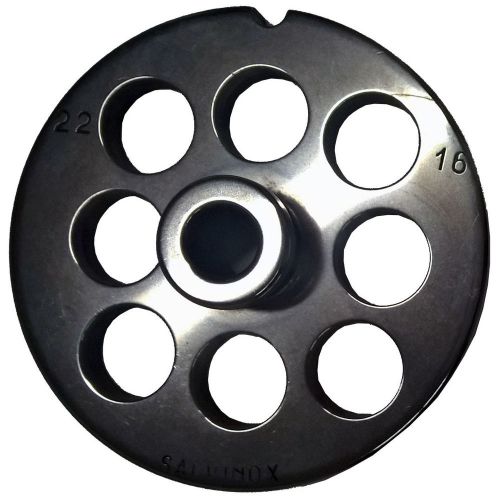 *new* american eagle 5/8&#034; (16mm) #12 grinder plate stainless steel ae-g12n/08-16 for sale