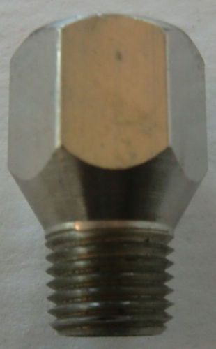 Bristol Babcock Pressure Pulsation Dampener Plated Brass 1/4” npt