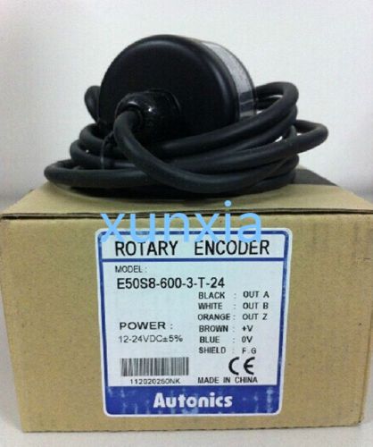 1PC AUTONICS  NEW In Box rotary encoder E50S8-600-3-T-24 12-24VDC