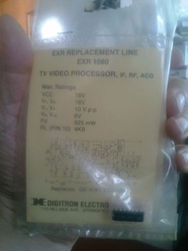 EXR1080 - REPLACEMENT IC - TV VIDEO PROCESSOR - EQUIV to ECG 1080 - NOS