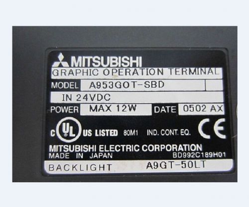 A953GOT-SBD New Mitsubishi touch screen