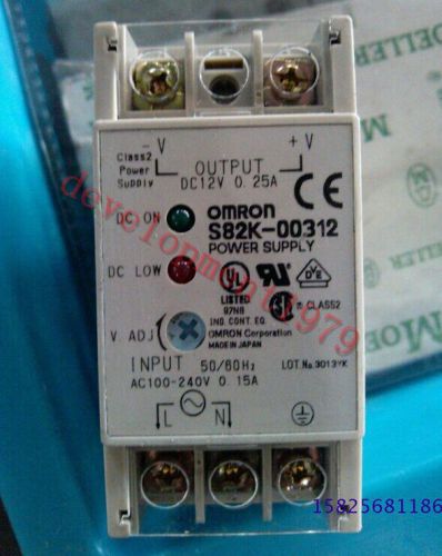 New Omron S82K-00312 100-240VAC Switching Power Supply