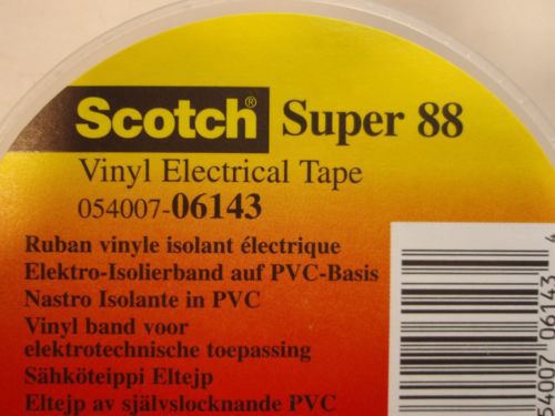SCOTCH SUPER 88 VINYL ELECTRICAL TAPE  054007-06143  8 ROLLS