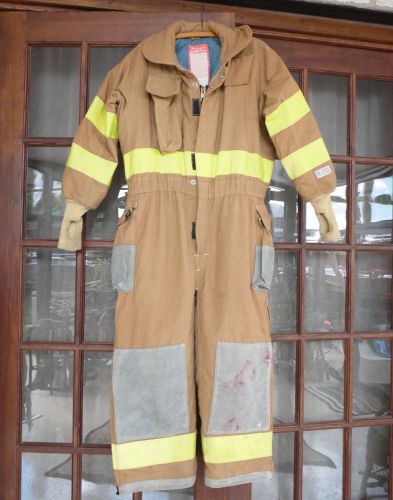 BODY GUARD by LION Apparel FIREMAN’S Suit COVERALLS Fire Fighter&#039;s TURNOUT GEAR