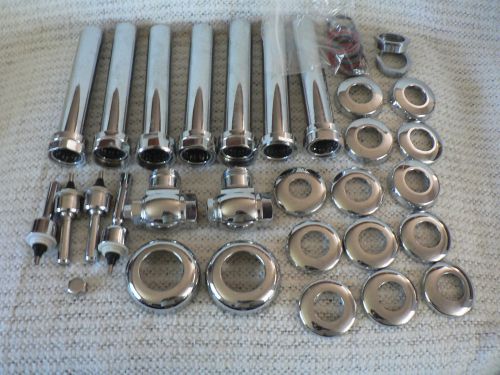 Lot of new 31 sloan parts handle ass. valves covers bag of seals gaskets more for sale