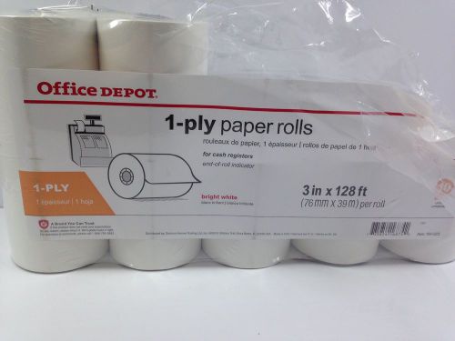 Register Paper Roll (3in  128ft) 1 Ply 7 Rolls