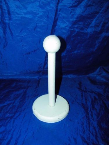 Vintage Wood Hat Stand Cottage White Chippy Shabby but Chic 13582