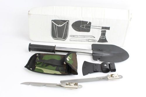 BladesUSA X-14 6-IN-1 Multi Purpose Tool Camouflage Camping Survival Shovel