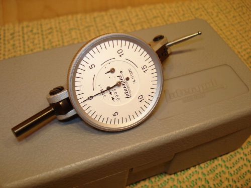 Interapid 312b-1 dial test indicator .0005&#034; swiss made excellent machinist tool for sale
