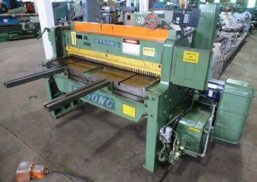 Wysong mechanical power squaring shear 1052 52&#034; 10 ga (28848) for sale