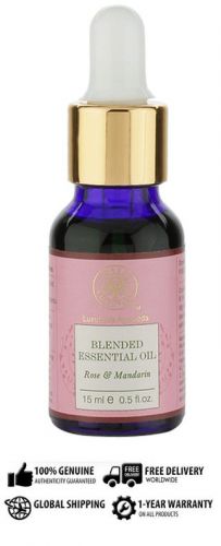 Forest Essential Blended Essential Oil Rose &amp; Mandarin 15 Ml