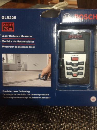 NEW! Bosch GLR225 Laser Distance Measurer!