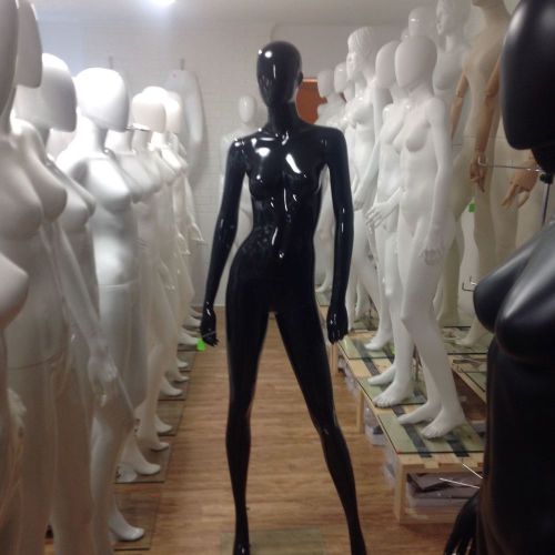 Female Gloss Black Mannequin