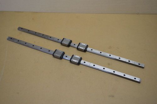 Linear Rail Bearing Slides, Misumi SEB16, 603mm, 4 blocks, CNC Actuator THK NSK
