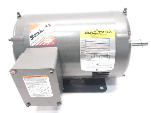 New baldor m3156t 1hp 208-230/460v 1140rpm 145t 3ph electric motor d514320 for sale