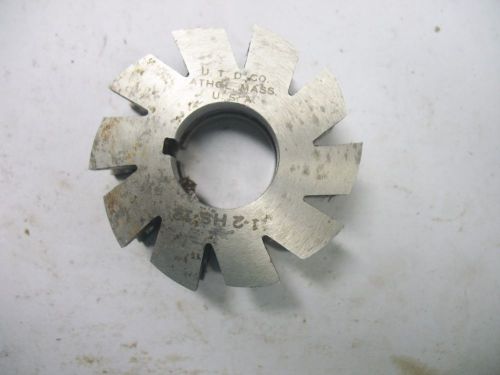 NEW AMERICAN MADE UNION 1/2&#034; CONCAVE MILLING CUTTER  2-1/4 x 7/8 x 7/8 &#034; HOLE