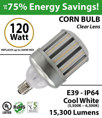 120w led lamp bulb commercial industrial corn light replace metal halide hid hps for sale
