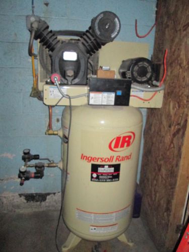 Ingersoll rand 2475 7.5hp two stage 80 gallon air compressor for sale
