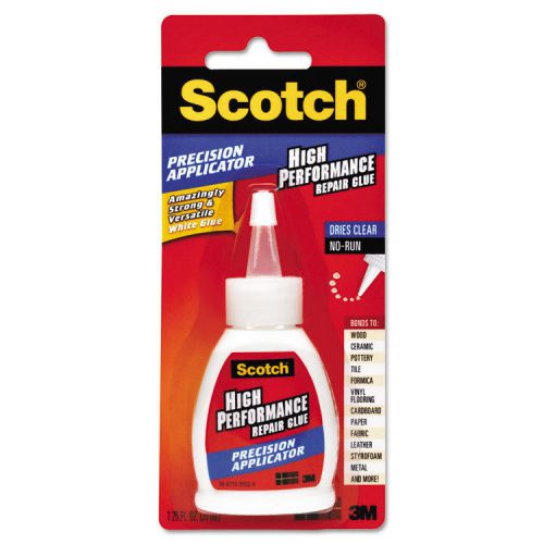 &#034;Scotch Super Glue Liquid, Precision Applicator, 1.25 Oz, Clear&#034;
