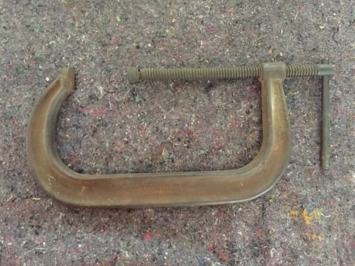 Large armstrong 410  heavy duty c-clamp   used tool for sale