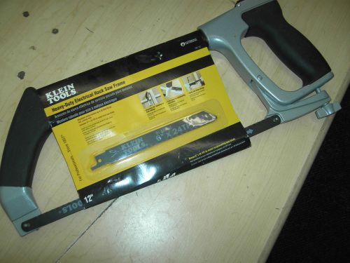 NEW Klein Tool 702 12 Hacksaw with 12-Inch Blade w/ 6-Inch Reciprocating Blade