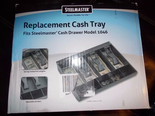 Steelmaster Replacement Cash Drawer Tray New NIB Model 1046