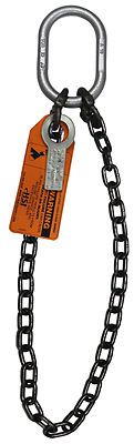 Empire 3/8&#034; x 6&#039;  single basket chain sling gr100 alloy wll 7.6 ton for sale