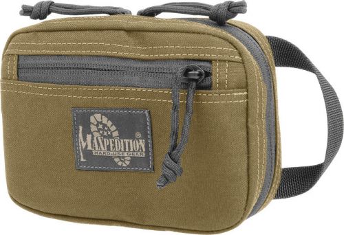 Maxpedition mx3534kf modular 2 way pocket large khaki/foliage size 8&#034; x 5&#034; 2&#034; for sale