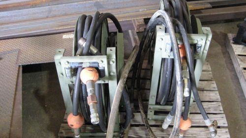 Hose reels, dual hydraulic hoses, 2500 psi for sale