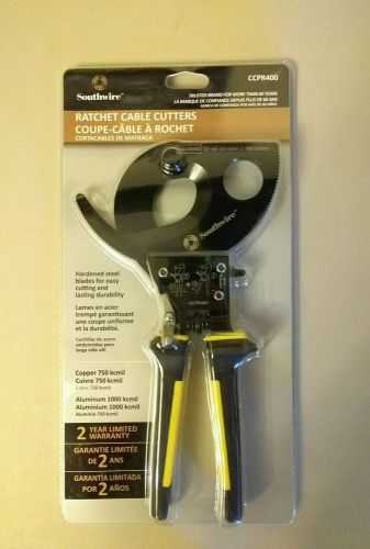 Southwire Ratcheting Cable Cutter CCPR400 -New Free Priority Shipping!