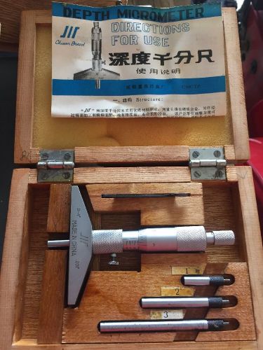 Chuan Brand depth Micrometer 0-4&#034;
