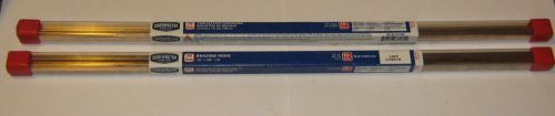 (2) One pound tubes Worthington 15% Silver Brazing Rods 28 rods each tube