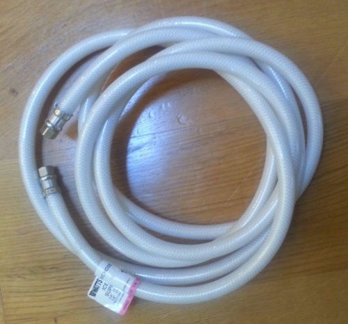 New watts pbcc120-44 1/4in o.d. x 1/4in i.d. x 10ft pvc icemaker supply line for sale