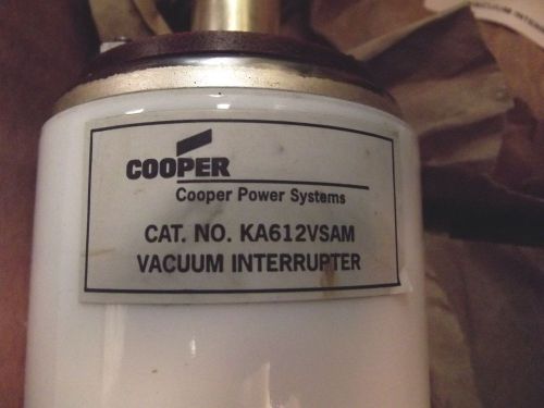 Cooper power system vacuum interrupter ka612vsaam for sale