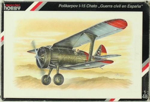 Special Hobby 1:48 Polikarpov I-15 Chato Plastic Airplane Model Kit #48015U
