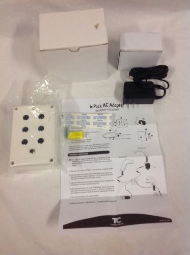 TC 490071 6 Pack AC Adapter For OneShot Soap Dispensers
