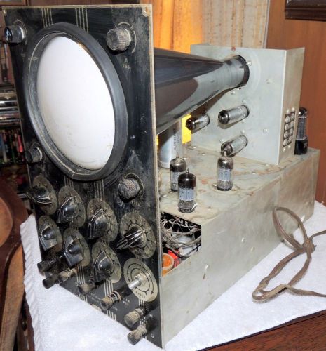 Vintage Tube Oscilloscope CATHODE-OSCILLOGRAPH - DEVRY INSTITUTE OF RESEARCH