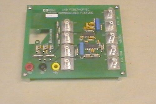 Agilent hp 5182-3273 1x9 fiber-optic transceiver test fixture board  1 x 9 for sale