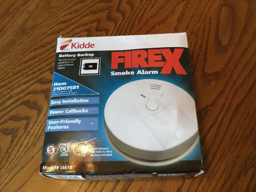 Kidde Battery Backup Firex Smoke Alarm Item 21007581 120 Volt
