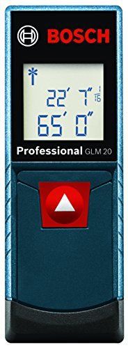 NEW Bosch GLM 20 Compact Laser Measure with Backlit Display,65&#039;&#039;,accurate 1/8 In