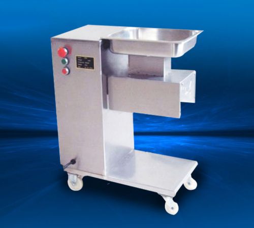 Stainless steel fresh meat cutting machine, meat cutter slicer,500kg output for sale