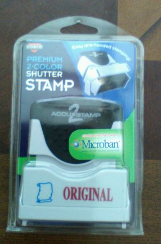 Cosco Premium 2-color shutter stamp &#034;ORIGINAL&#034; handle infused with Microban