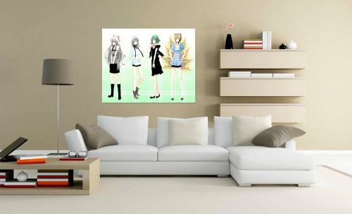 Touhou Anime,Canvas Print,Wall Art,Decal,Banner,Anime,HD